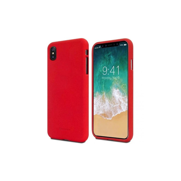 Mercury Soft Samsung A22 5G készülékhez A226 tok piros