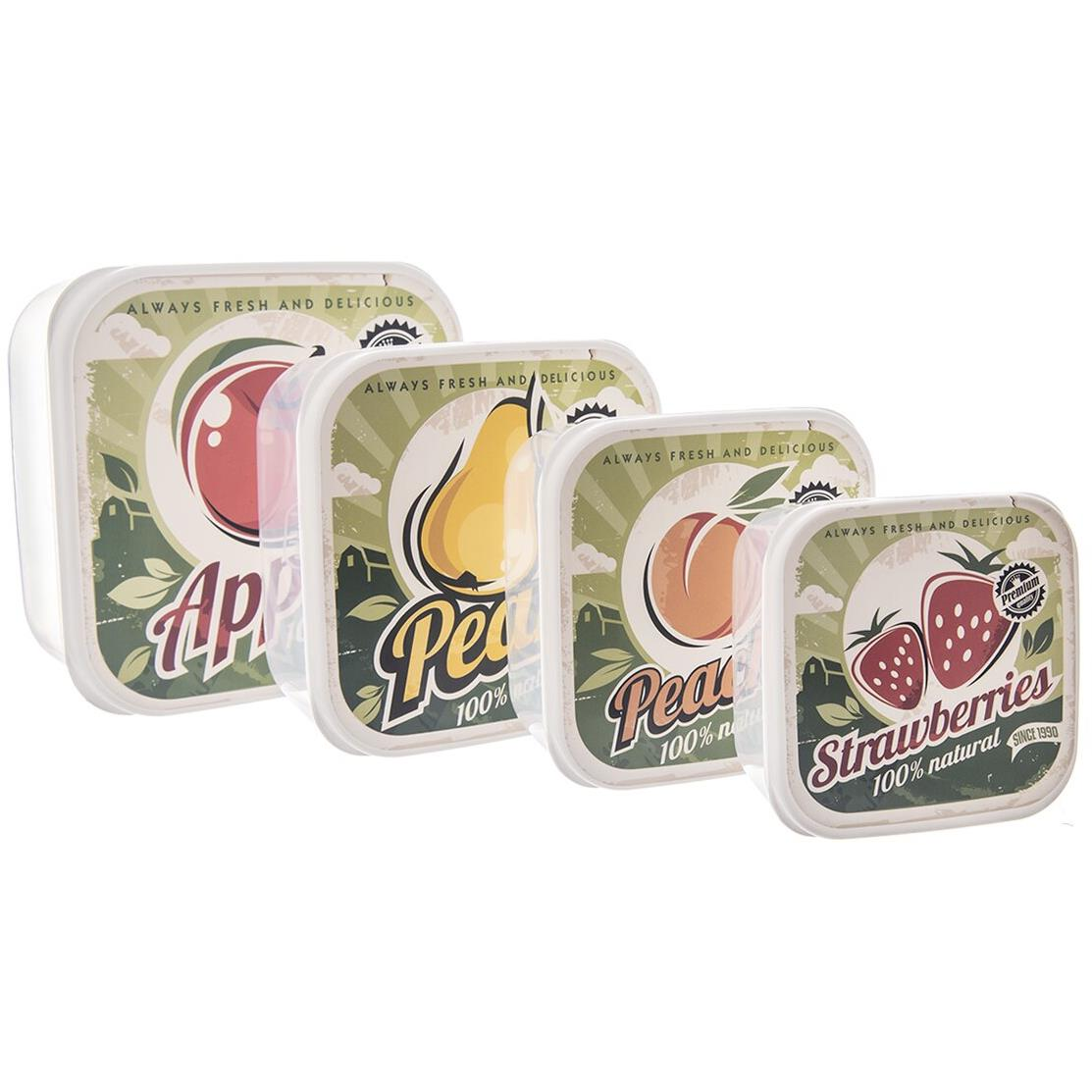 ORION Child Box UH, szögletes, gyümölcsös, 4db (154057)