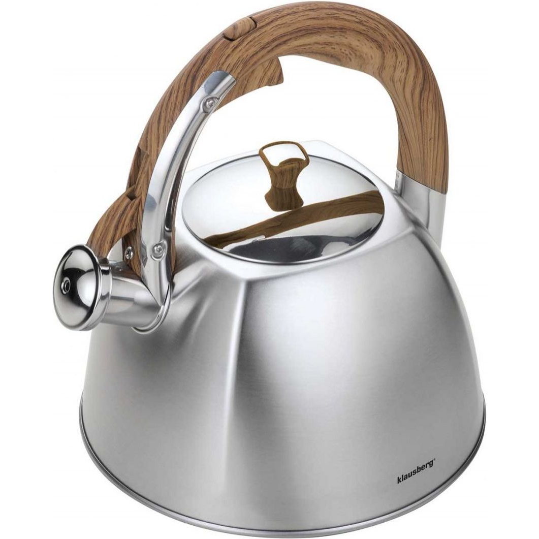 Klausberg Teáskanna, Sípszóval, Inox, 3L KB-7193 (KB-7193)