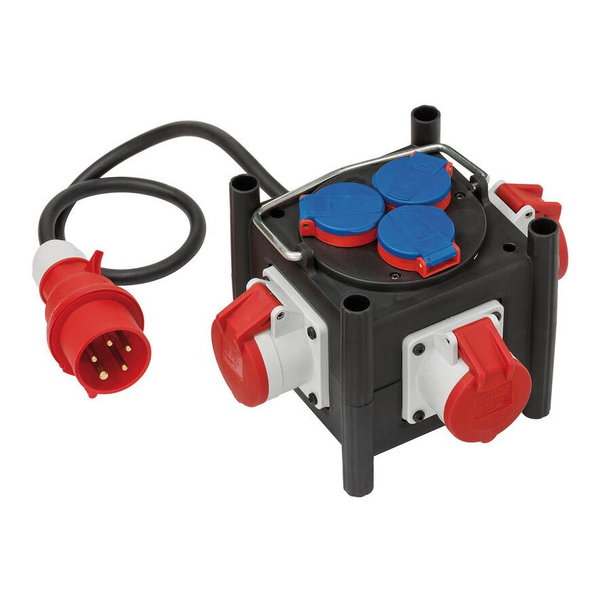 Distribuidor De Corriente Compacto Ip44 Bsv 3 Ls (1 M) Brennenstuhl 1153680100