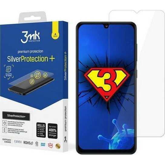 3mk SilverProtection+ antimikrobiális védőfólia Samsung Galaxy A32 4G