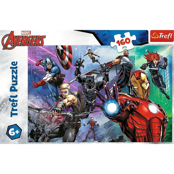 PUZZLE TREFL 160 DISNEY MARVEL HEROES IN ACTION THE AVENGERS