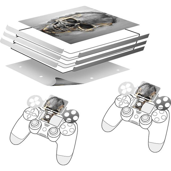 Speedlink PS4 Pro design matrica koponyás (SL-450700-SKULL)