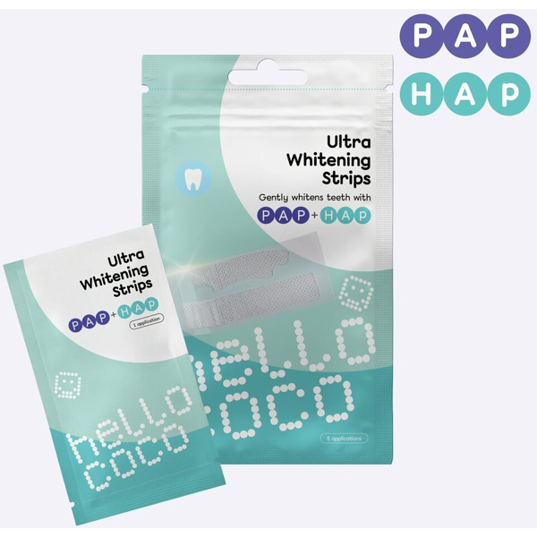 Hello Coco HELLO COCO Whitening Strips Paski wybielające z PAP - 10 szt.