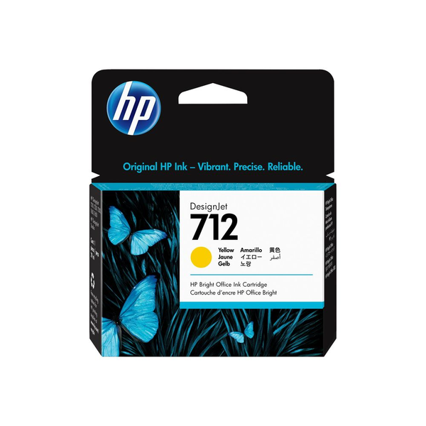 HP 712 29-ml Yellow DesignJet Ink Cartridge testina stampante Getto termico d'inchiostro