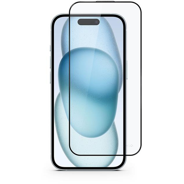 Epico Edge to Edge iPhone 15 Plus üvegfólia- zafír