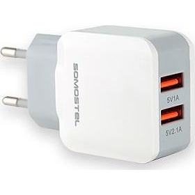 Ładowarka Somostel SMS-A13 2x USB-A 2.1 A (25680)