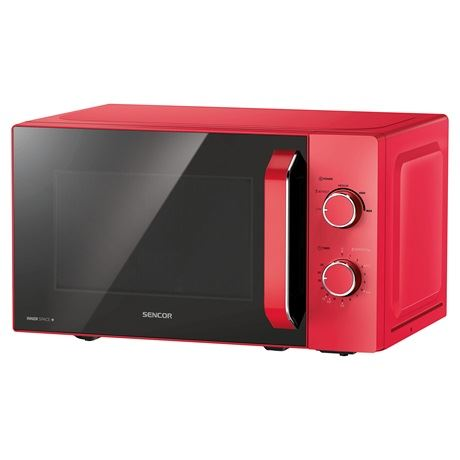 Sencor SMW 1920RD mikrohullámú sütő 700W 20L piros (SMW 1920RD)