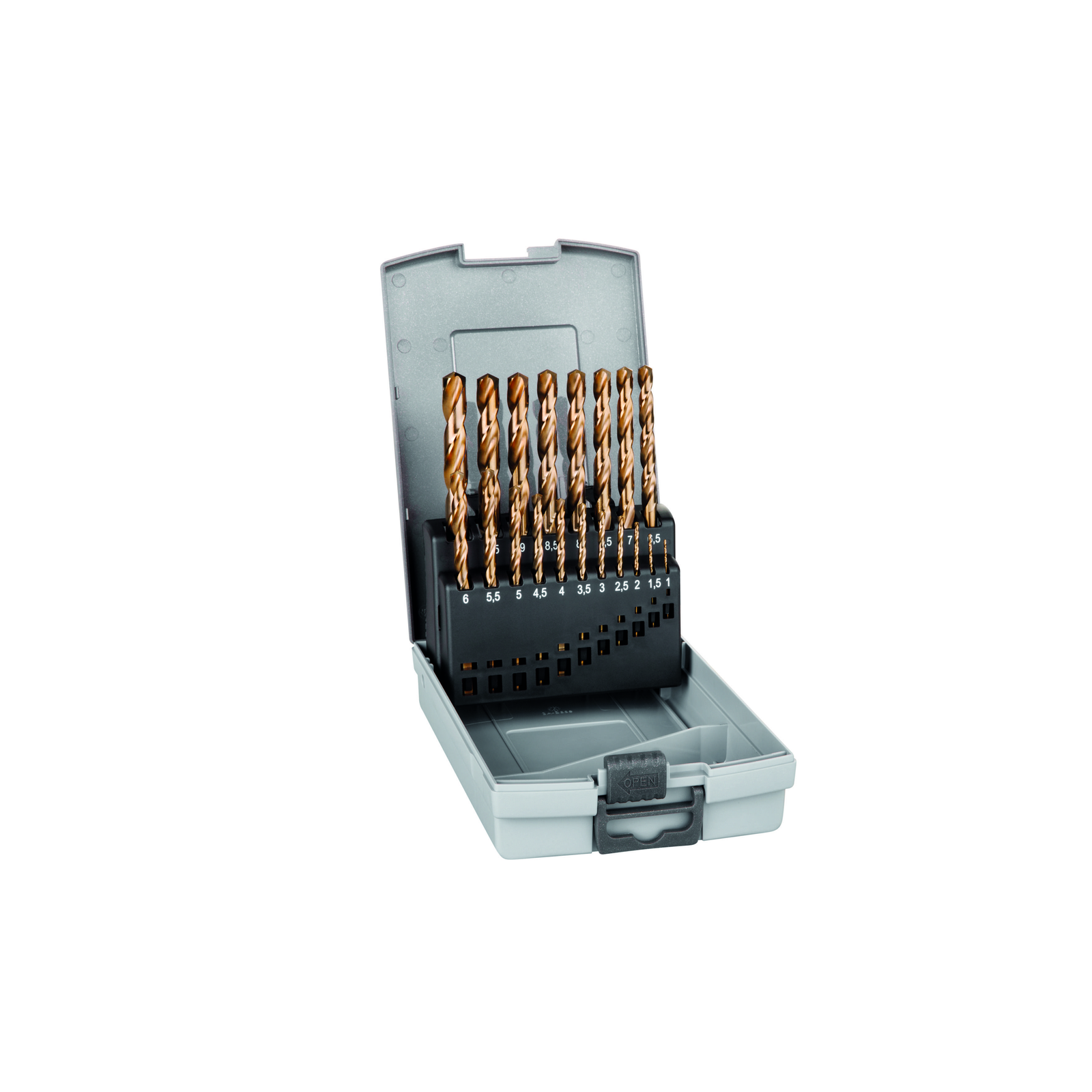 Alpen 65600125100 HSS Cobalt GRIP 3 Fúrószár készlet (25db / csomag) (65600125100)