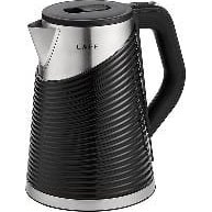 LaFe Elegant, 1,8 L, 1800 W, Dupla fal, Cool touch, Vízszürő, Műanyag/Acél, Fekete, Elektromos vízforraló (LAFCZA47468)