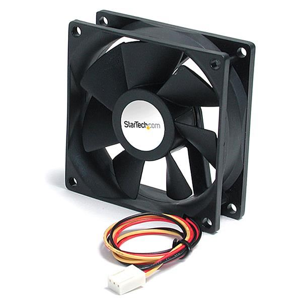 StarTech.com FAN9X25TX3L Computerkølesystem Computerkabinet Ventilator 9,2 cm Sort