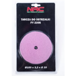 NAC láncélező csiszolótárcsa – 100 × 10 × 3,2 mm (D100-F)