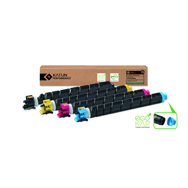 Katun Utángyártott KYOCERA TK8365 Toner, Yellow 12000 oldal kapacitás KATUN EcoKAP (1T02YPANL0KTN)