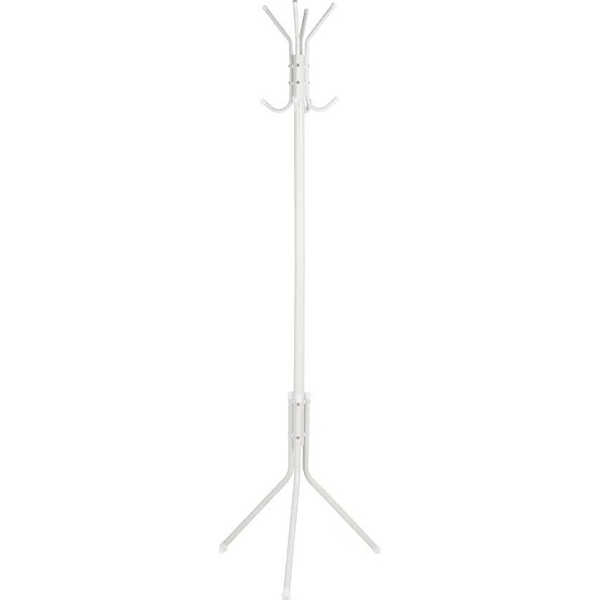 Perchero Metal 48 X170cm Blanco 78282