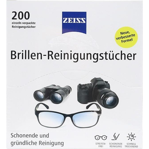  Zeiss Chusteczki do czyszczenia okularów i wyświetlaczy 200 szt.