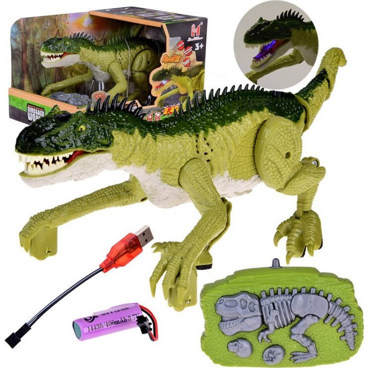 Zöld Dinoszaurusz Távirányítós Játék (RC0632 ZI)