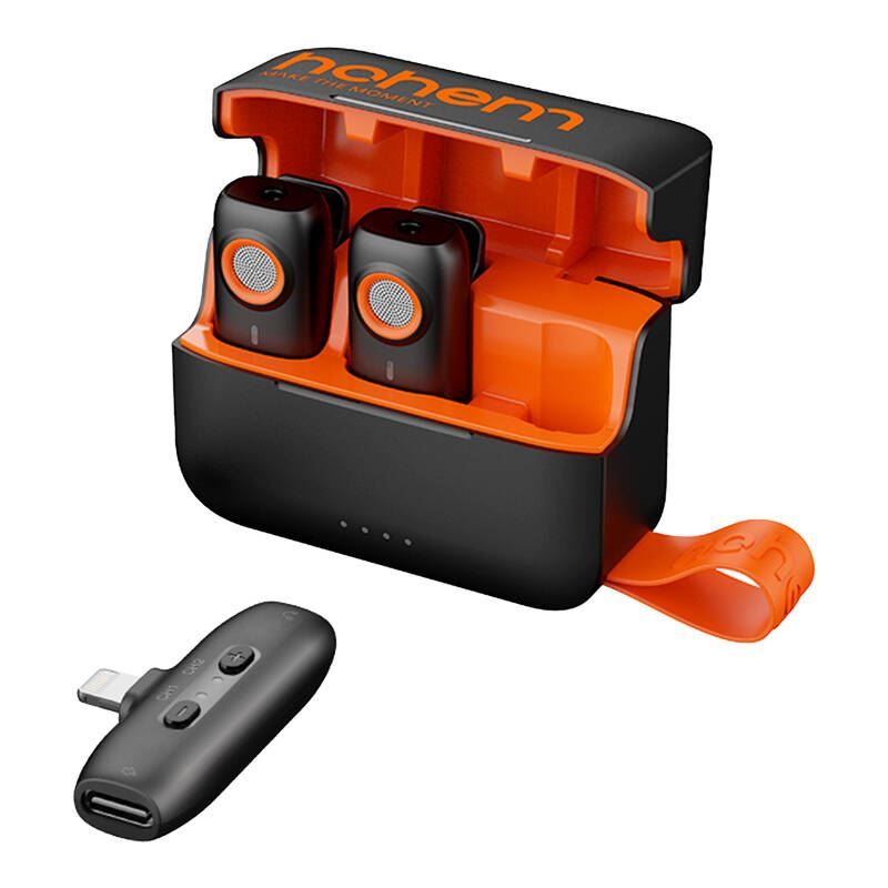 Hohem mikrofon szett 2TX + 1RX + töltőtok (MIC-01) (MIC-01)