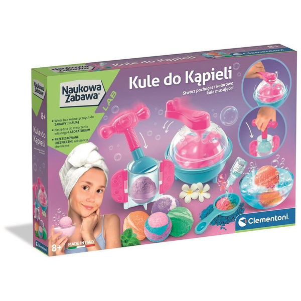 Kísérleti készlet Clementoni szépséglaboratórium 8 éves kortól