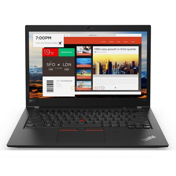 Lenovo ThinkPad T480s Laptop Fekete (14" / Intel Core i5-8250U / 8GB / 256GB SSD / Win 11 Pro) - Használt