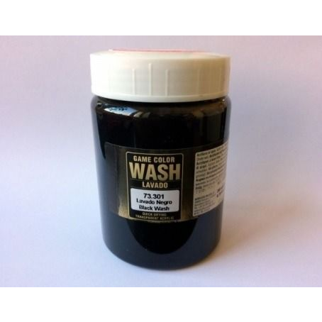  Vallejo Vallejo Game Color Wash Black 73301 uniwersalny