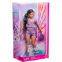 Mattel Barbie Deluxe Style - Barbie baba csillogó Metál lila ruhában
