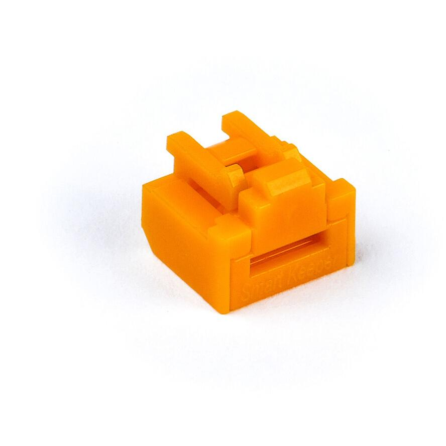 Smartkeeper RJ45 LAN port zár NL03PKOR 10 részes készlet Narancs 1 kulccsal NL03PKOR (NL03PKOR)