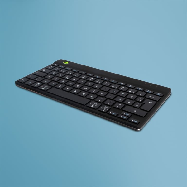 R-Go Tools RGOCODEWLBL tastatur Kontor Tysk Sort