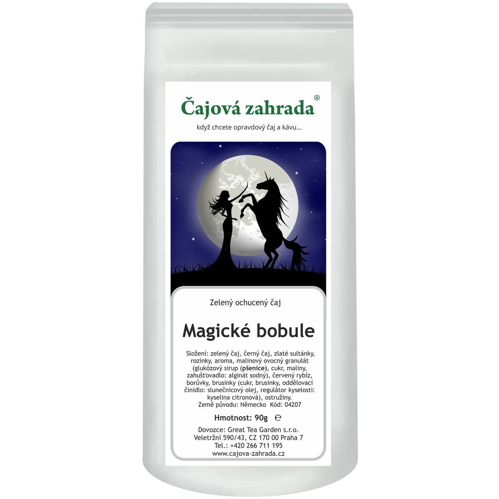 Tea Garden - Magic Berries - green flavoured tea, 500 g (05207)