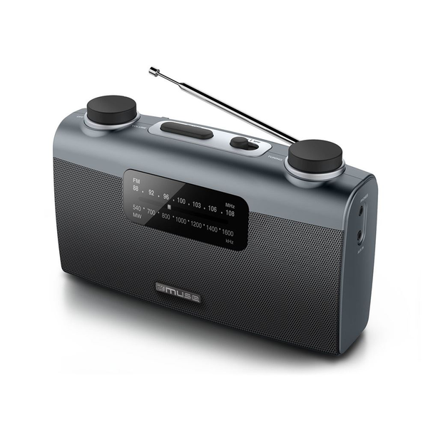 Muse M-058R hordozható rádió szürke