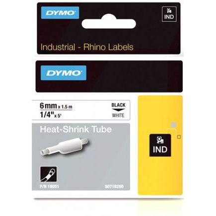 DYMO RhinoPRO Heat shrink tubes labelprinter-tape D1