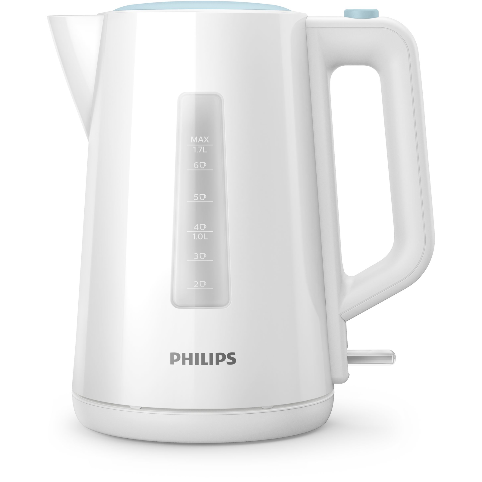 Philips Daily Collection Series 3000 1.7 L Vízforraló - Fehér/Kék (HD9318/70)
