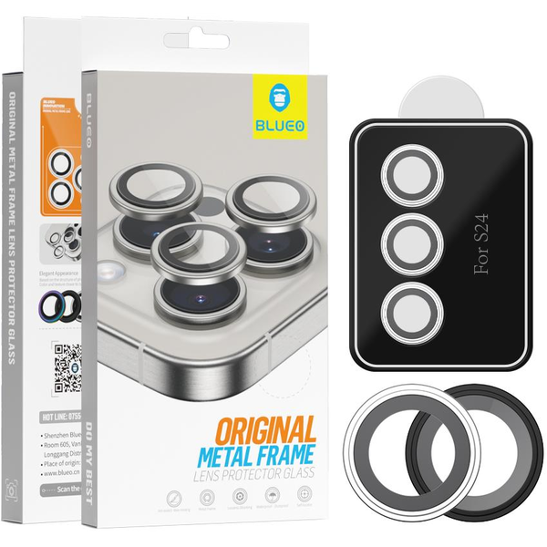 Blueo Camera Lens Protector Silver Samsung Galaxy S24 üvegfólia