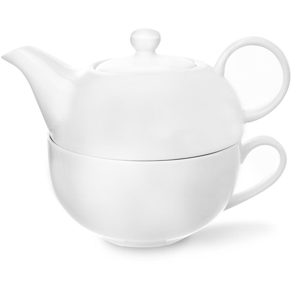 Porcelán teáskészlet 2 db WHITE (127273)
