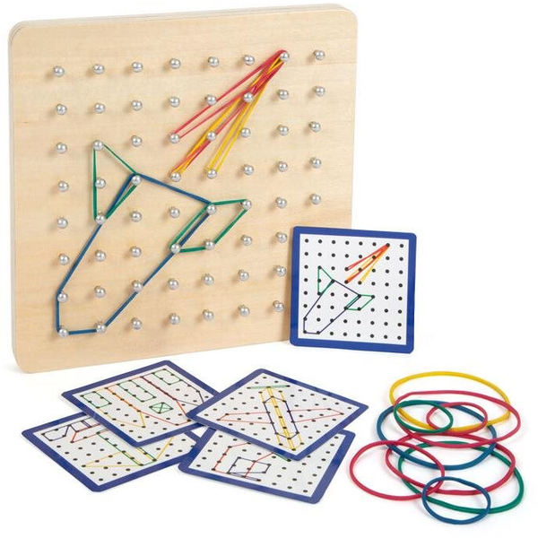Small Foot fa tábla Geoboard