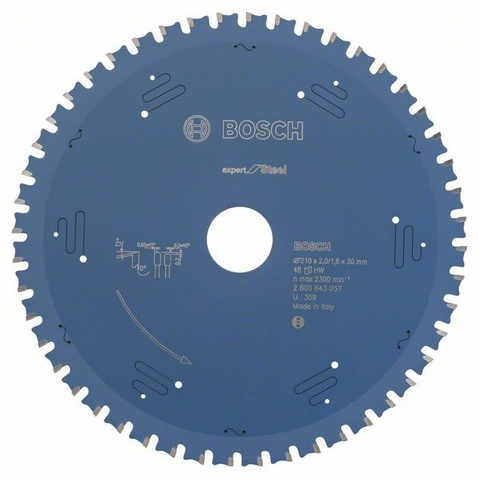 Bosch ‎2608643057 rundsavklinge 21 cm 1 stk