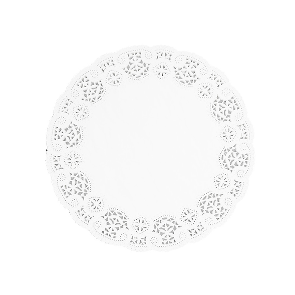 Tortacsipke kerek átmérő: 36 cm 100 db/csomag fehér (72336_TCS-19)