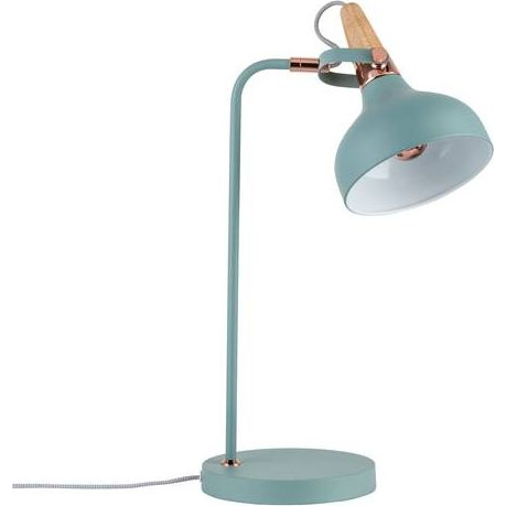 Paulmann Neordic Juna 79651 Asztali lámpa LED E14 20 W Fa, Vörösréz, Lágy zöld (PL79651)