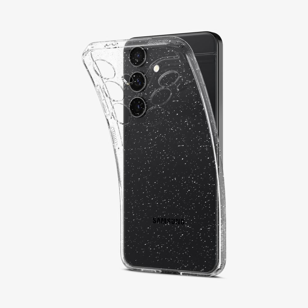 Spigen Liquid Crystal Glitter Samsung Galaxy S24 tok átlátszó-csillámos (ACS07345) (ACS07345)