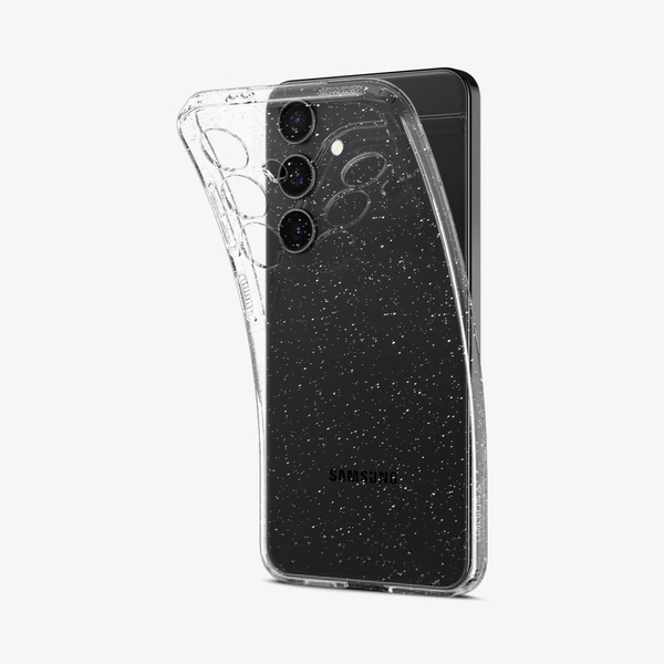 Spigen Liquid Crystal Glitter Samsung Galaxy S24 tok átlátszó-csillámos (ACS07345)