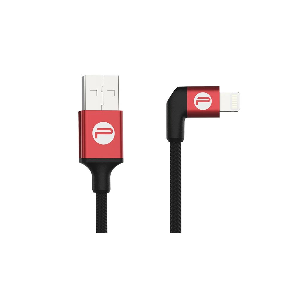 PGYTECH 350mm hosszú usb-lightning kábel fekete (pgy32051)
