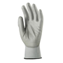 Szerelőkesztyű, tenyéren mártott 7-es méret szürke (6027)