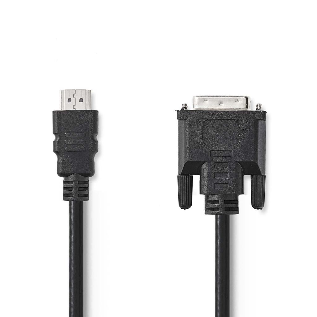 Nedis CCGP34800BK50 HDMI - DVI-D Kábel 5 m fekete (CCGP34800BK50)