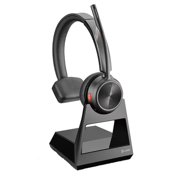 POLY 7210 Office Слушалки Безжичен Лента за глава Офис/Център за обаждания Черен