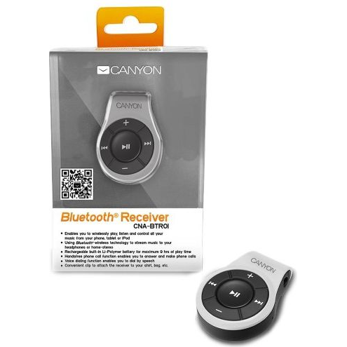 Canyon Bluetooth audio adapter fehér (CNA-BTR01W)