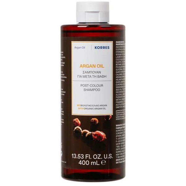 KORRES Argan Oil Post-Colour Shampoo 400 ml (5203069130540)