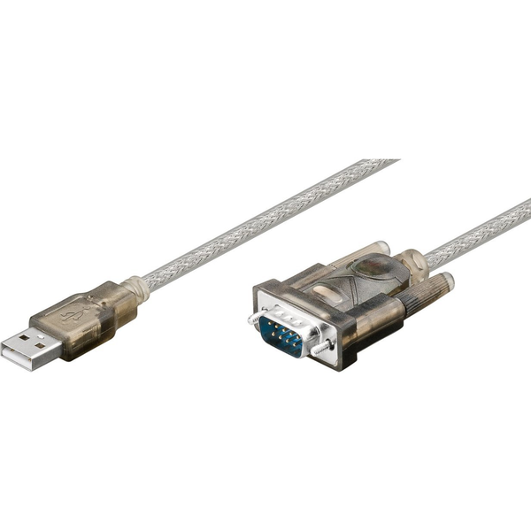Microconnect 68875 cavo seriale Trasparente 1,5 m USB tipo A