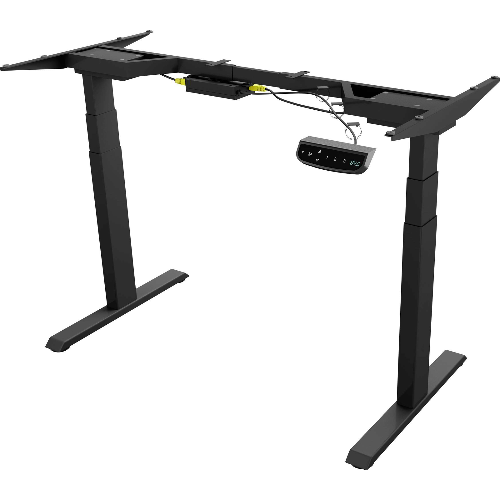 ICY BOX IB-EW206B-T Elektromos 2 láb(ak) Fekete (IB-EW206B-T)