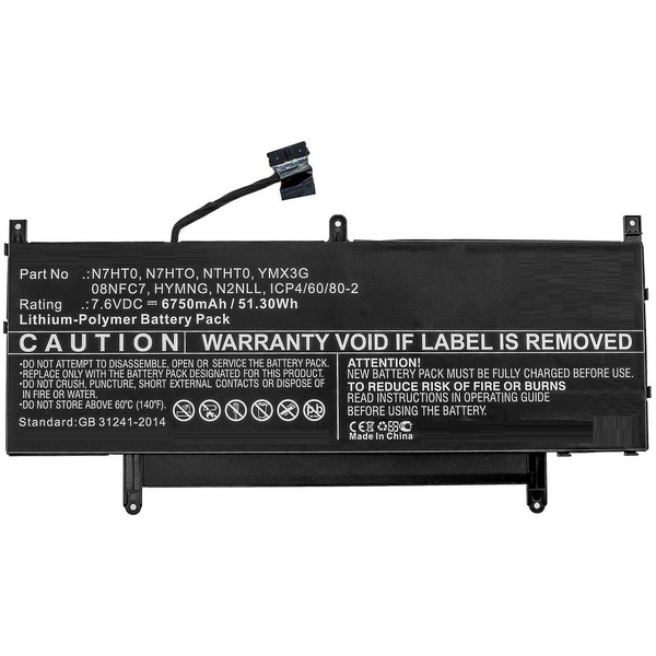 Laptop Battery for Dell