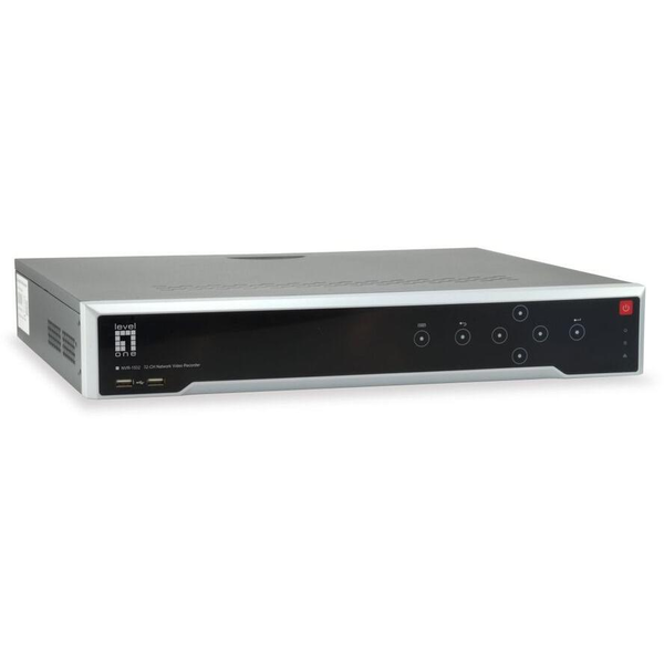 LevelOne NVR-1332 Netværk videooptager (NVR) Sort, Sølv