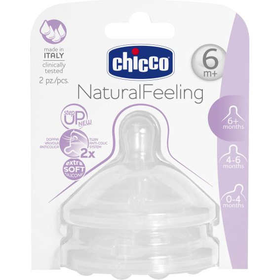Chicco 81057200000 flaskenippel Silikone Variabel strømning